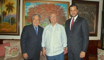 El presidente del Conep se reúne con Hipólito Mejía
