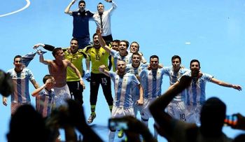 Histórico: Argentina, campeón mundial de futsal al vencer en la final a Rusia