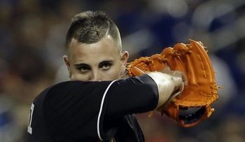 José Fernández jonrón e irrita a los Bravos