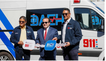 Sistema 911 suma 50 ambulancias y alcanza 376 unidades