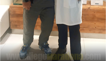 Diego Maradona logró bajar 5 kilos en una semana con su dieta milagrosa
