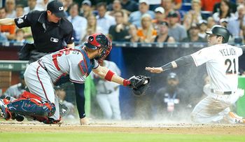 Disparan cuadrangulares: Dominicano Marcell Ozuna dos y Yoenis Céspedes tres 