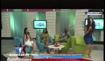 Yubelkis Peralta se molesta con Anabel Alberto, se para y se marcha de entrevista a Candy Flow.
