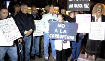 En NY también protestan contra corrupción en RD