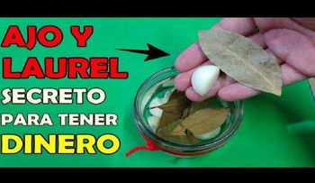 Si colocas ajo y laurel dentro de un frasco de vidrio, obtendrás abundante suerte para tu vida. Pero tienes que hacerlo como te explicamos aquí.