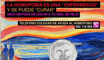 La homofobia es una enfermedad y tiene cura