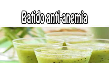 Un batido anti-anemia