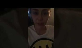 Miley Cyrus LLORANDO por Victoria de Donald Trump