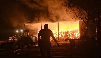Evacuan 1,300 personas por nuevos incendios forestales en Grecia