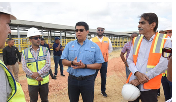 Caasd supervisa ampliación del acueducto Barrera de Salinidad en SDE