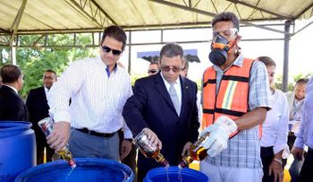 Aduanas destruye bebidas alcohólicas valoradas en RD$19 millones