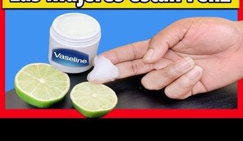 Mujeres y hombres, apliquen vaselina con limón y miren lo que pasa