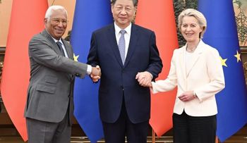 Tensiones comerciales marcan cumbre entre la UE y China