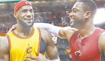 Wade sacó la mejor parte en el regreso de LeBron a Miami