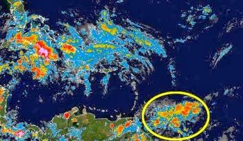Nueva onda tropical llegará este domingo a la República Dominicana