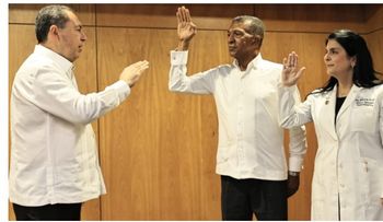 SNS juramenta nuevas autoridades Hospital José Joaquín Puello