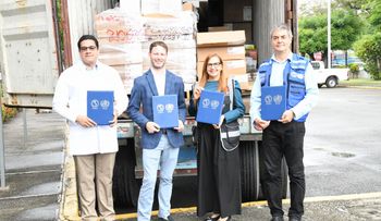MSP recibe equipos para almacenamiento de vacunas de parte de la Organización Panamericana de Salud