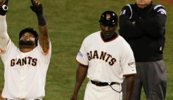 Con vómitos, Pablo Sandoval lleva Gigantes a empatar Serie Mundial