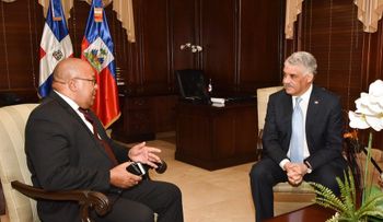 Canciller de Haití reitera que â??no hay vedaâ? a productos dominicanos  