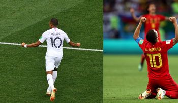 Francia â?" Bélgica: duelo de invictos en la semifinal de Rusia 2018