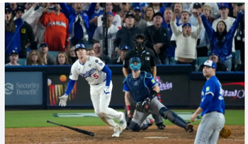 Partido maratónico: Dodgers vencen a los Azulejos en 18 entradas