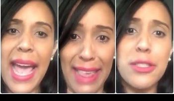 Una mujer dice llorando que RD es dirigida por "analfabetos y bandidos", y que "al dominicano se lo está llevando el diabloâ? (VIDEO)