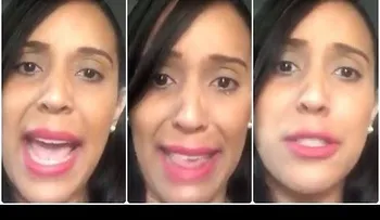 Una mujer dice llorando que RD es dirigida por "analfabetos y bandidos", y que "al dominicano se lo está llevando el diabloâ? (VIDEO)