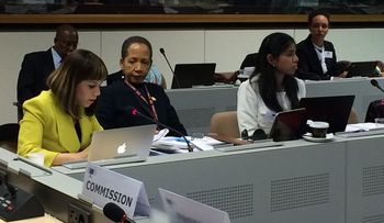 Directora DICOEX participa en 4ta Reunión del Comité de Comercio y Desarrollo CARIFOROâ?"Unión Europea
