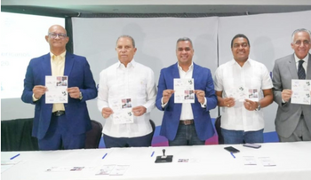 INPOSDOM presenta sello postal de Santo Domingo 2026