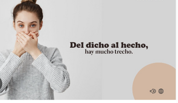 Los dichos deben convertirse en hechos concretos