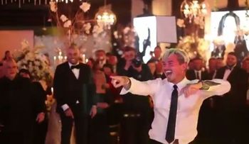 La terrible caída de J. Balvin en la boda de Nicky Jam