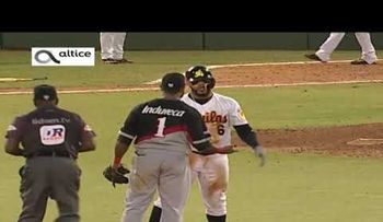 Richelson Peña lanzó impecable! Águilas Cibaeñas en la final con Licey 