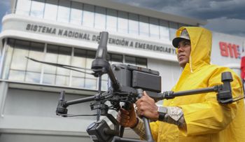Drones 9-1-1 listos para asistir ante el paso de Melissa