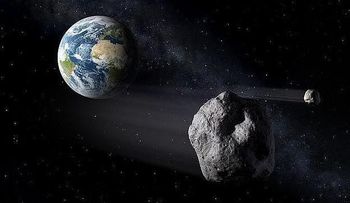 Asteroide pasará cerca de la Tierra este fin de semana
