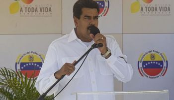 Maduro dice sus opositores son financiados por Rajoy y buscan a pinochetistas