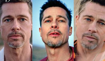Brad Pitt luce triste y delgado en su primera producción tras su divorcio con Angelina Jolie