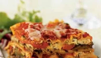 Lasaña de vegetales 