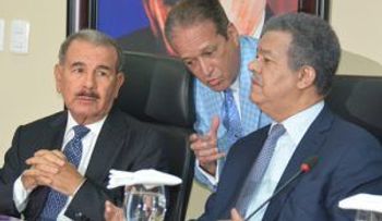Danilo y Leonel se reúnen por separado con Reinaldo para tratar crisis del PLD