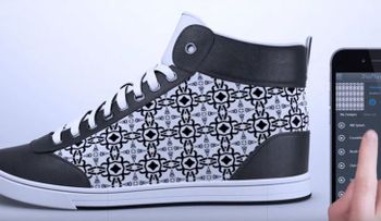 Conozca las zapatillas que cambian de apariencia mediante una app (VIDEO)