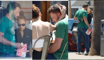 Ben Affleck y Jennifer López reaparecen, pero dándose besos