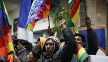 Evo Morales fue recibido como un héroe en Bolivia