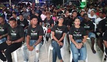 Jóvenes de SDN que votarán por primera vez dicen lo harán por Víctor Pavón