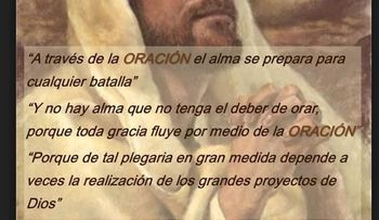 Señor, por su alma buena lo invitaré a orar juntos, y yo le respondí...
