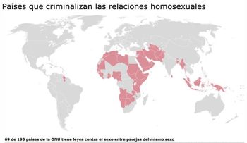 Países donde las relaciones entre personas del mismo sexo son un crimen 