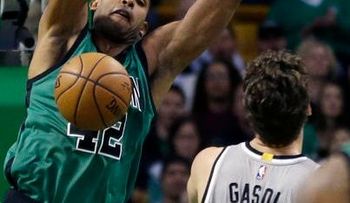 Celtics ganan al Jazz 112-104; Horford atrapó ocho rebotes