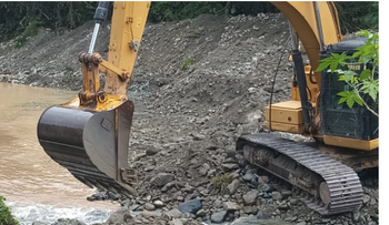 La Caasd refuerza limpieza de cañadas por tormenta Melissa