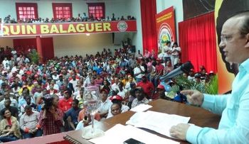 PRSC dice 35 mil ingresaron al partido