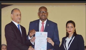 Alfredo Martinez recibe certificado: ¨Seré un alcalde de todos, iremos al ASDE a servir¨¨
