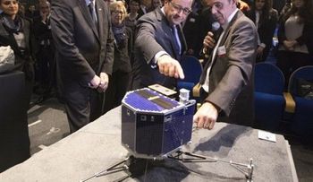 La sonda Philae despierta tras hibernar 7 meses en un cometa 