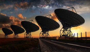 SETI recibe una fuerte señal de origen extraterrestre